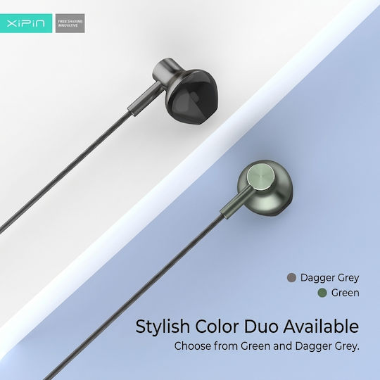Hx-12 In-Ear Freisprecheinrichtung Kopfhörer mit Stecker 3.5mm Gray