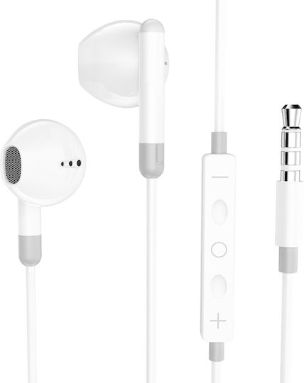 Lw-e09 In-Ear Freisprecheinrichtung Kopfhörer mit Stecker 3.5mm Weiß