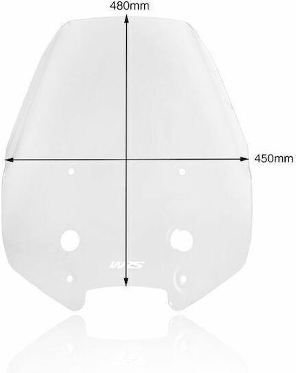 Kawasaki Motorcycle Windshield & Windscreen Transparent Visor KA005T