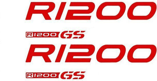Moto Discovery Car Membrane Stickers 300 x 300cm in Red Color 1pcs