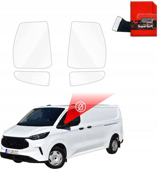 Grizzglass Rainproof Film Mirrors Grizzglass Zerodrop Ford Custom 2023-2026