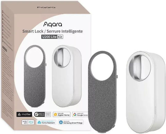 Aqara U200 Elektronisches Schloss Retrofit mit Bluetooth Weiße