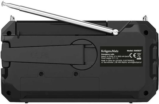 Kruger & Matz Handheld Radio Solar mit USB Grüne