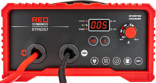 Red Technic RTPI0167 Εκκινητής & Φορτιστής Μπαταρίας Αυτοκινήτου