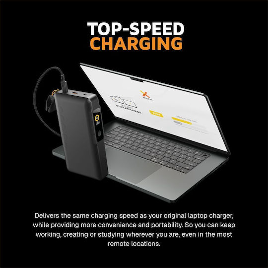 Xtorm NextGen Baterie externă 45000mAh 70W cu Port USB-A și 2 Porturi USB-C Midnight Black