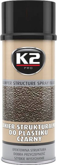 K2 Sprühfarbe von Autos Schwarz 400ml