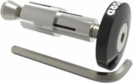 Oxford Barends Handlebar Weights 2 Flat Black Lightweight Design