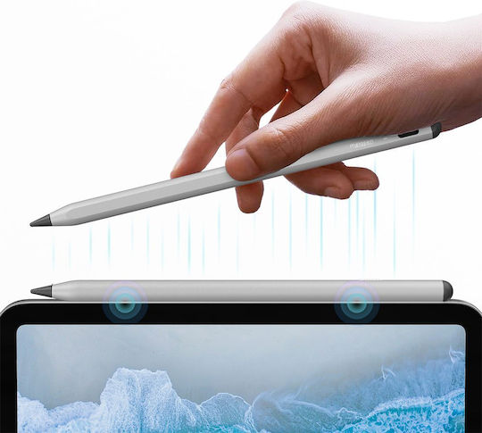 Metapen A8 Digitale Tablet Stift mit Handflächenabweisung für iPad in Grau Farbe 1768898573