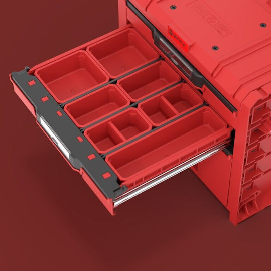 Qbrick Пластмасова количка за инструменти на колела