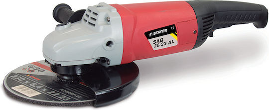 Stayer Sab Angle Grinder 230mm Electric 2600W