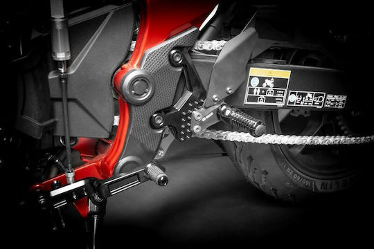 Rear Set As31 Bk Gilles As31gt3-h14-b