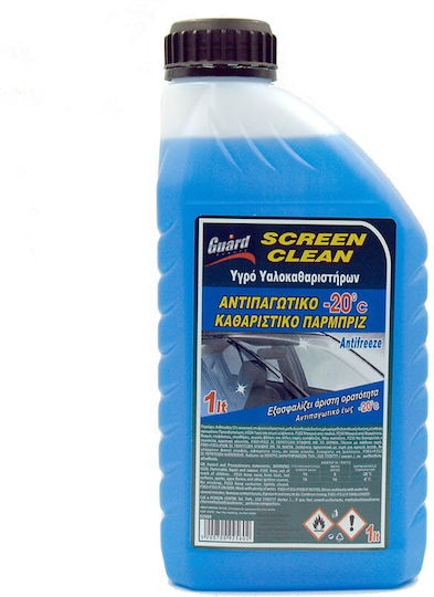 Guard Screen Clean Antifreeze Liquid Car Window Cleaner 1lt