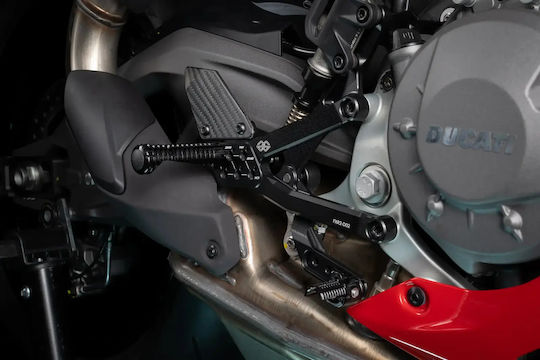 Picior De Picior Spate Fxr2 Negru Mat Ducati Gilles Fxr2-d02-bd