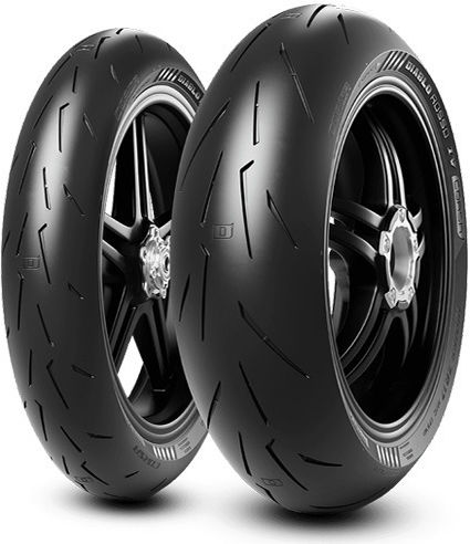 Diablo Rosso Iv Corsa 110/70ZR17 Безкамерна Гума За Мотоциклет Предна