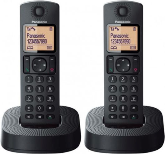 Panasonic KX-TGC312 Schnurlostelefon Schwarz