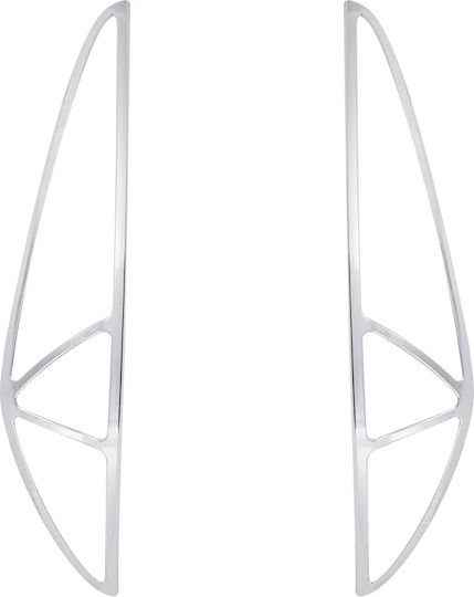 Rear Car Headlight Eyebrows for Fiat Punkt