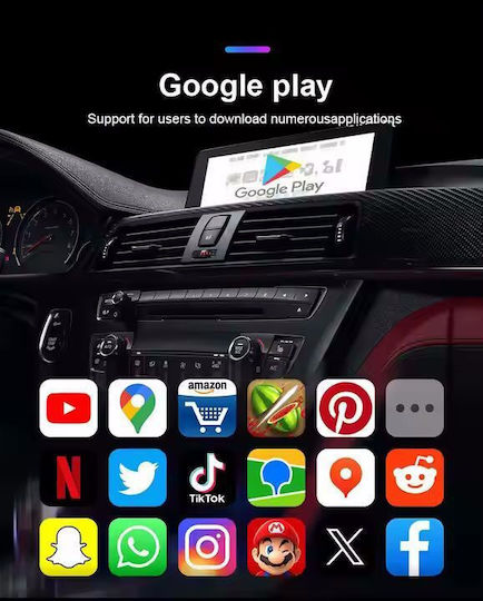 Digital IQ Rtm Stream 8129 Ai Box Kabelgebundener Drahtloser Carplay-Adapter Für Android