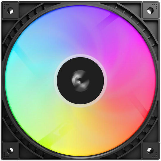 FD12R ARGB V2 Case Fan 120mm (1700rpm / 50.56cfm) with ARGB Lighting Black