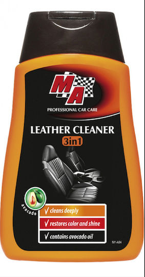 Moje Auto Leather Cleaner 3in1 Αλοιφή Καθαρισμού για Δερμάτινα Μέρη Αυτοκινήτου 250ml
