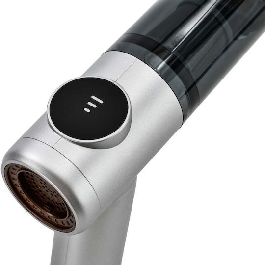 Techly Car Handheld Vacuum & Blower 2 in 1 Rechargeable 5V 100W Silver