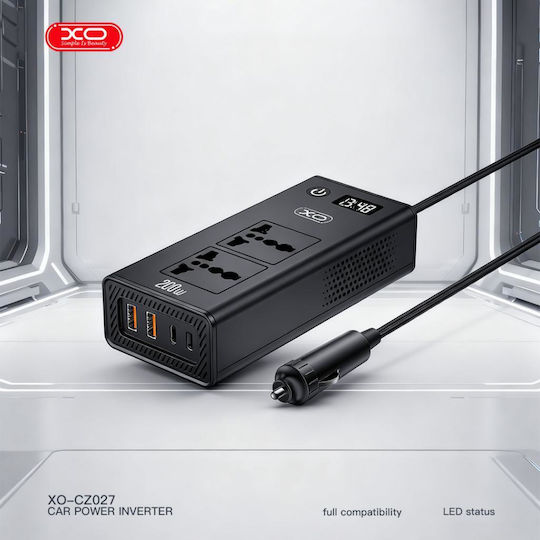 XO CZ027 Invertor Auto 200W