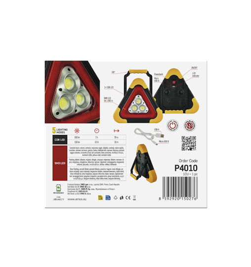 Презареждаем Триъгълен Фенер P4010 Emos Legrand #p4010