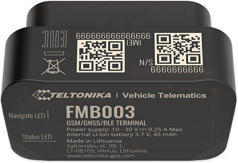 Teltonika FMB003 GPS-Tracker Mit Bluetooth Für Autos