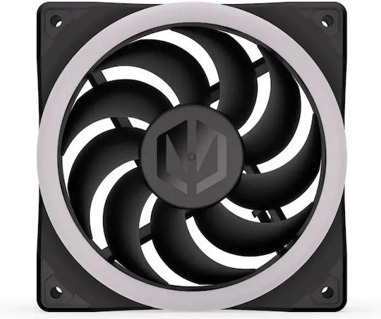 Endorfy Corona 120 Ventilator Pentru Carcasă (1600rpm) cu Iluminare ARGB și Conexiune 4-Pin PWM Negru
