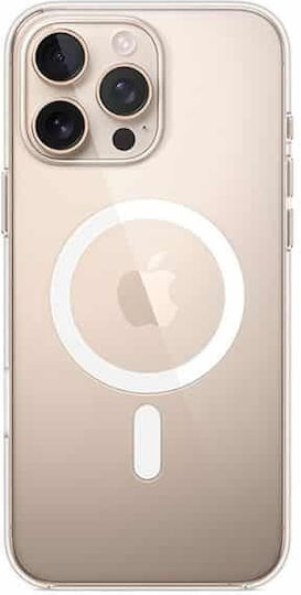 Silikon Handyhülle Mobicase iPhone 16 Pro Max Transparente Magline 5 Stück