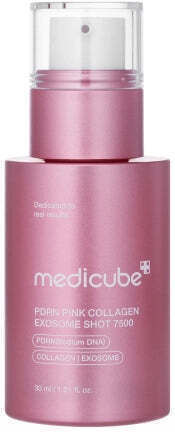 Medicube PDRN Pink Exosome Shot 7500 Anti-Aging Face Serum with Niacinamide & Hyaluronic Acid 30ml