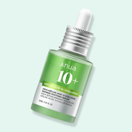 Azelaic Acid 10 Hyaluron Soothing & Moisturizing Serum Face with Niacinamide & Hyaluronic Acid 30ml