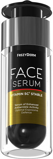 Frezyderm Vitamin 5C3 Stable Ser Antiîmbătrânire pentru Față cu Vitamina C și Peptide pentru Detoxifiere și Strălucire 30ml