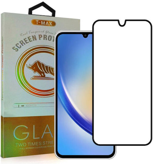 T-Max 3D Full Glue Full Face Tempered Glass (Samsung A34)
