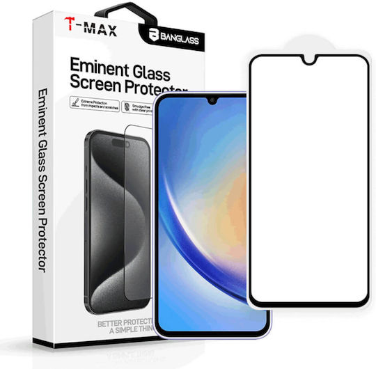 T-Max 3D Full Glue Full Face Tempered Glass (Samsung A34)