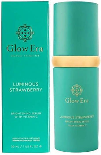 Glow Era Luminous Strawberry Serum Gesicht mit Vitamin C für Strahlkraft & Flecken 30ml