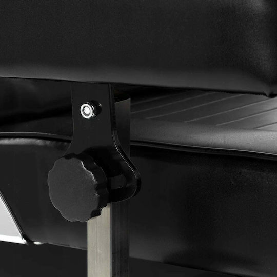Activeshop Tattoo Chair Black with Adjustable Height and Hydraulic Lifting Pro Ink