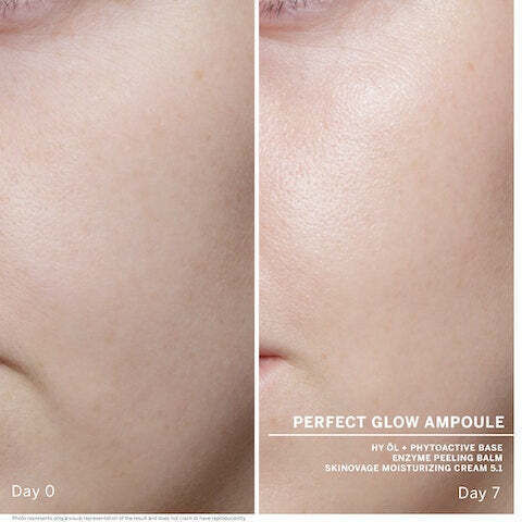 Perfect Glow Feuchtigkeitsspendendes & Anti-Aging Ampulle Serum für das Gesicht mit Peptiden für Aufhellung 7x2ml