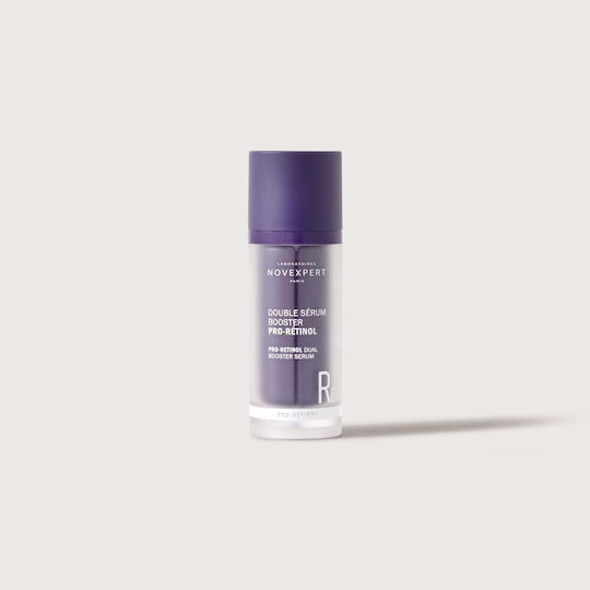 Novexpert Pro-retinol Dual Booster Ενυδατικό & Αντιγηραντικό Serum Booster Προσώπου με Bakuchiol & Ρετινόλη για Λάμψη 30ml