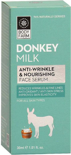 Donkey Milk Moisturizing & Anti-aging Serum Face with Donkey Milk & Peptides for Nourishment 30ml