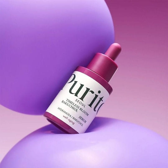 Bakuchiol Timeless Bloom Anti-aging Serum Face with Bakuchiol & Peptides 30ml