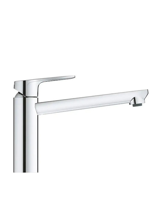 Grohe Startedge Смесител за кухня Настолен Гъвкав Сребрист