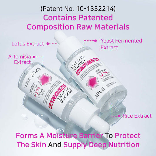 Kojic Acid Vitamin C Ampoule Face Serum with Vitamin C for Brightening & Revitalization 40ml