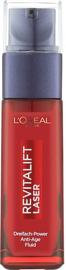 Revitalift Laser X3 Ser anti-îmbătrânire pentru față cu acid hialuronic pentru tonifiere 30ml