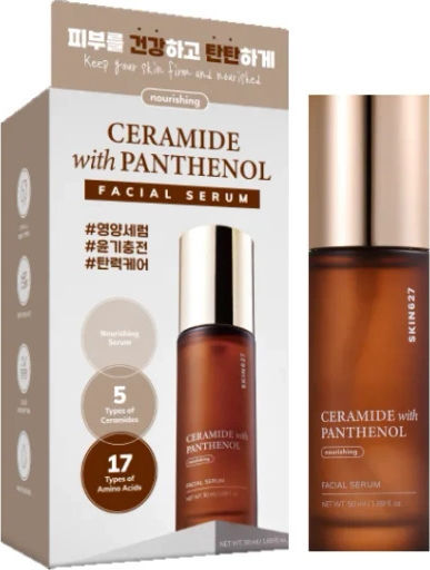 SKIN627 Serum Cu Ceramide Și Pantenol Pentru Față 50ml