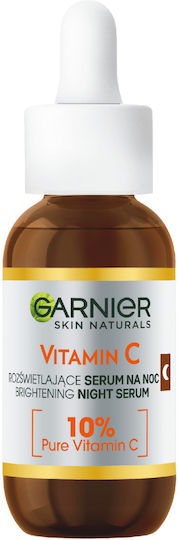 Garnier Skin Naturals Streaming Night Serum 10% Vitamin C Serum Face with Vitamin C for Radiance & Revitalization 30ml