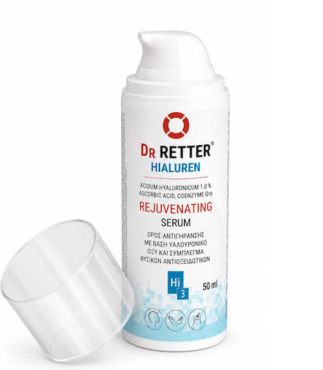 Dr Retter Feuchtigkeitsspendend & Anti-Aging Serum Gesicht mit Hyaluronsäure 50ml