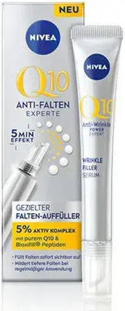 Nivea Q10 Anti-Wrinkle Expert Αντιγηραντικό Serum Προσώπου με Πεπτίδια & Q10 15ml