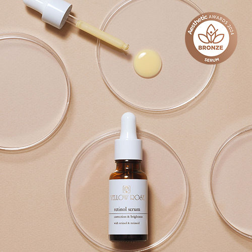 Yellow Rose Anti-Aging Cream-Serum für das Gesicht mit Retinol & Centella Asiatica 20ml