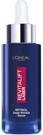 L'Oreal Paris Revitalift Laser Night Anti-aging Serum Face with Retinol & Hyaluronic Acid for Radiance & Firming 30ml