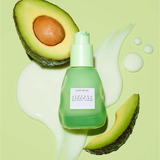 Glow Recipe Avocado Ceramide Recovery Moisturizing Face Serum for Brightening and Nourishing 30ml